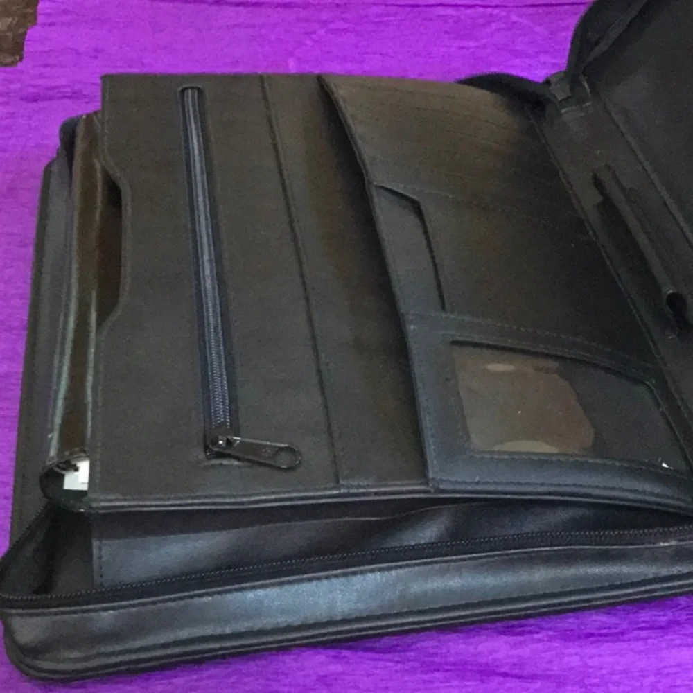 Briefcase and agenda